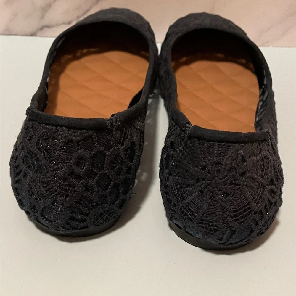 MUDD Navy Blue Lace Ballet Flats Size 6.5 NIB - Picture 6 of 11